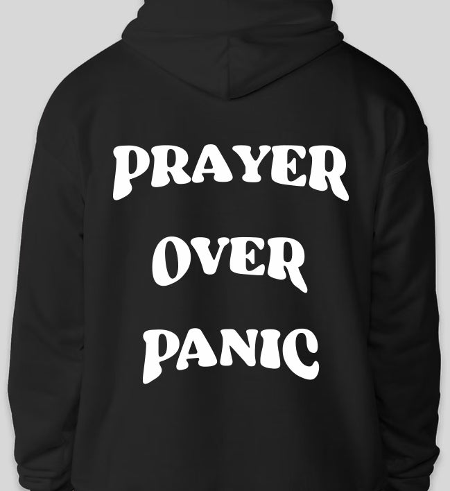 Prayer Over Panic - Mens Hoodie